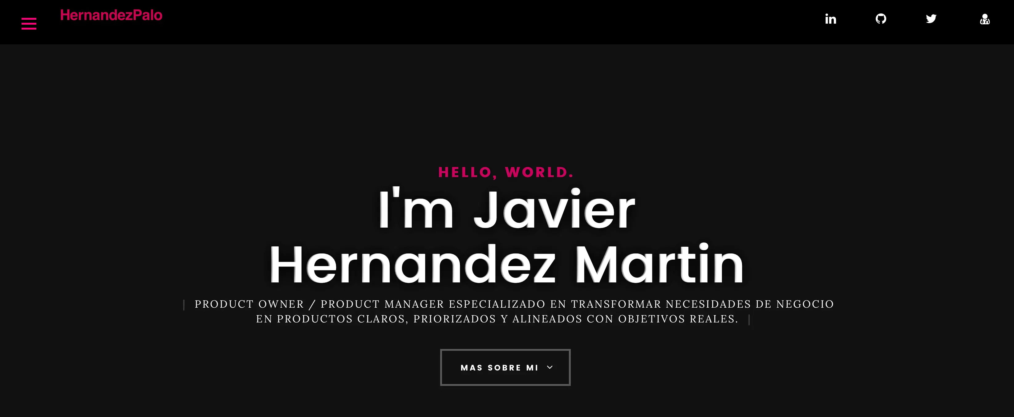 Portfolio Personal – Presentación profesional y showcase